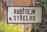 Rab 1 Ortseingangsschild